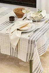 Mantel - Julie (blanco/beige)