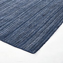 Alfombra de yute - Amasia (azul)