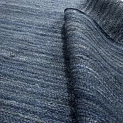 Alfombra de yute - Amasia (azul)