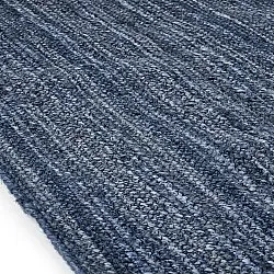 Alfombra de yute - Amasia (azul)