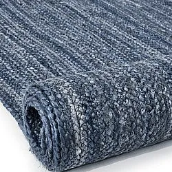 Alfombra de yute - Amasia (azul)
