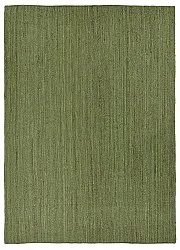 Alfombra de yute - Amasia (verde militar)