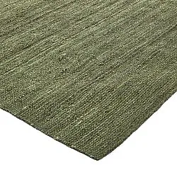 Alfombra de yute - Amasia (verde militar)