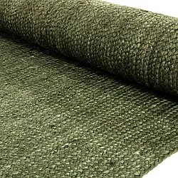 Alfombra de yute - Amasia (verde militar)