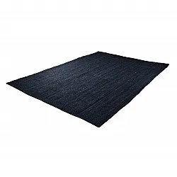 Alfombra de yute - Amasia (azul oscuro)