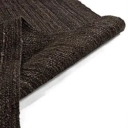Alfombra de yute - Amasia (gris oscuro)