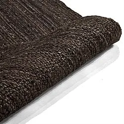 Alfombra de yute - Amasia (gris oscuro)