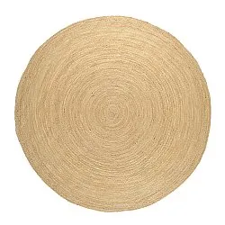 Alfombra redonda de yute - Amasia (naturaleza)
