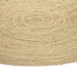 Alfombra redonda de yute - Amasia (naturaleza)