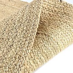 Alfombra redonda de yute - Amasia (naturaleza)