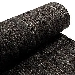 Alfombra de yute - Amasia (negro)