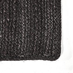 Alfombra de yute - Amasia (negro)