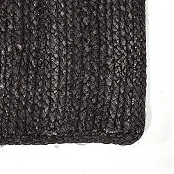 Alfombra de yute - Amasia (negro)