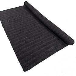 Alfombra de yute - Amasia (negro)