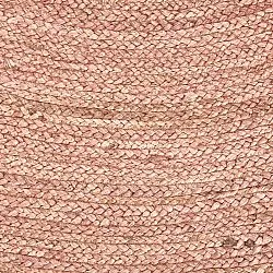 Alfombra redonda de yute - Amasia (tan)