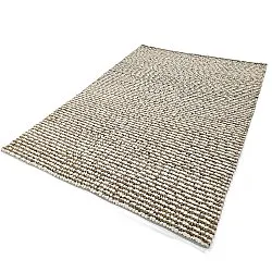 Alfombra de yute - Bally Jute/wool Bubble (naturaleza/blanco)