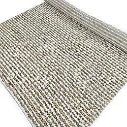 Alfombra de yute - Bally Jute/wool Bubble (naturaleza/blanco)