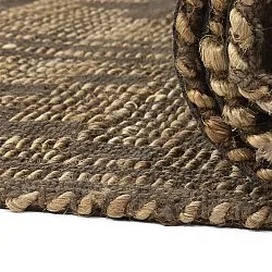 Alfombra de yute - Daria (marrón)