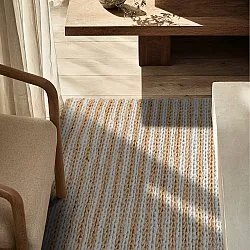Alfombra de yute - Howrah Braided Jute (naturaleza/blanco)