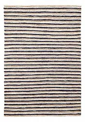 Alfombra de yute - Howrah Braided Jute (natural/blanco/negro)