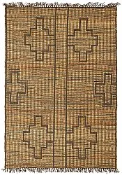 Alfombra de yute - Kavita (marrón)