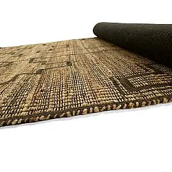 Alfombra de yute - Kavita (marrón)