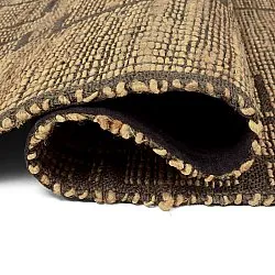 Alfombra de yute - Kavita (marrón)