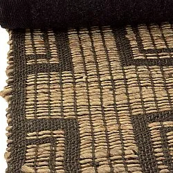 Alfombra de yute - Kavita (marrón)