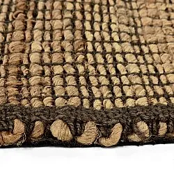Alfombra de yute - Kavita (marrón)