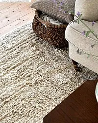 Alfombras de pelo largo - Kendra Natural Cotton Shaggy (nature)