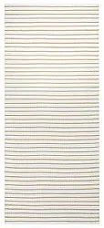 Alfombra de plástico - Kensington (beige/blanco)