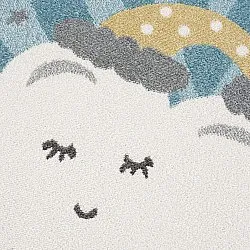 Alfombra infantil -Night Clouds Rund (multi)