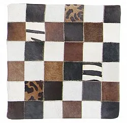 Cojín de Piel de Vaca (Funda de cojin) 45 x 45 cm