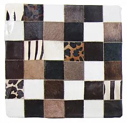 Cojín de Piel de Vaca (Funda de cojin) 45 x 45 cm