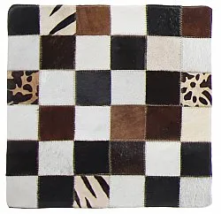 Cojín de Piel de Vaca (Funda de cojin) 45 x 45 cm