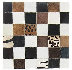 Cojín de Piel de Vaca (Funda de cojin) 45 x 45 cm