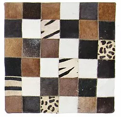 Cojín de Piel de Vaca (Funda de cojin) 45 x 45 cm