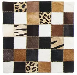 Cojín de Piel de Vaca (Funda de cojin) 45 x 45 cm