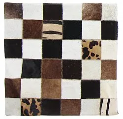 Cojín de Piel de Vaca (Funda de cojin) 45 x 45 cm