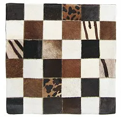 Cojín de Piel de Vaca (Funda de cojin) 45 x 45 cm