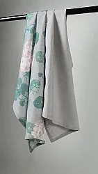 Paños de cocina en paquete de 2 - Amara (gris/rosa)