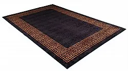 Alfombra Wilton - Kuba (negro/marrón)