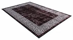 Alfombra Wilton - Kuba (negro/blanco)