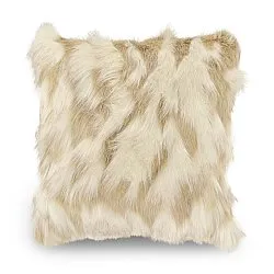 Funda de almohada - Clara (blanco/beige)