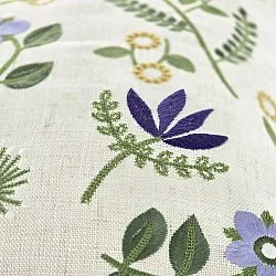Funda de almohada - Esbo Embroidered Cushion Cover (multicolor)