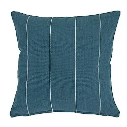 Funda de almohada - Martina Stripe (azul/blanco)