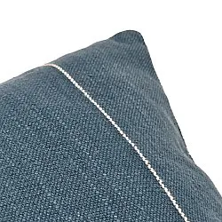 Funda de almohada - Martina Stripe (azul/blanco)