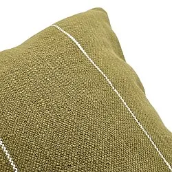 Funda de almohada - Martina Stripe (verde/blanco)