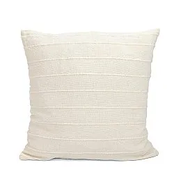 Funda de almohada - Nalani cotton cushion cover (crema)