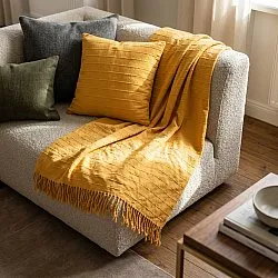 Funda de almohada - Nalani cotton cushion cover (naranja)